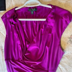 Ralph Lauren size 14 violet dress